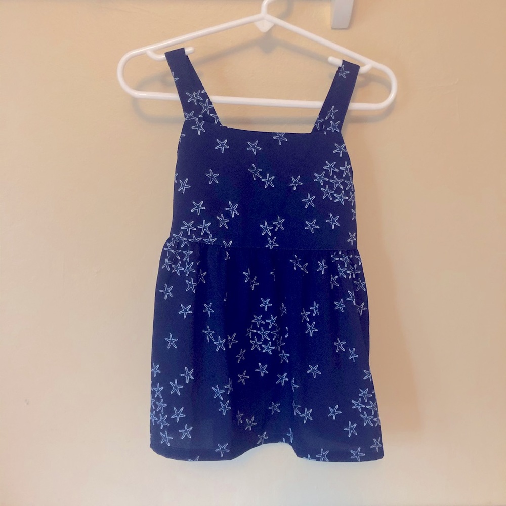 Navy blue tank top
